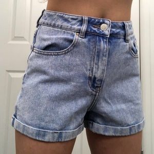 PacSun high waisted mom shorts